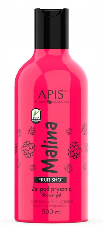 APIS Żel pod prysznic MALINA 500 ml