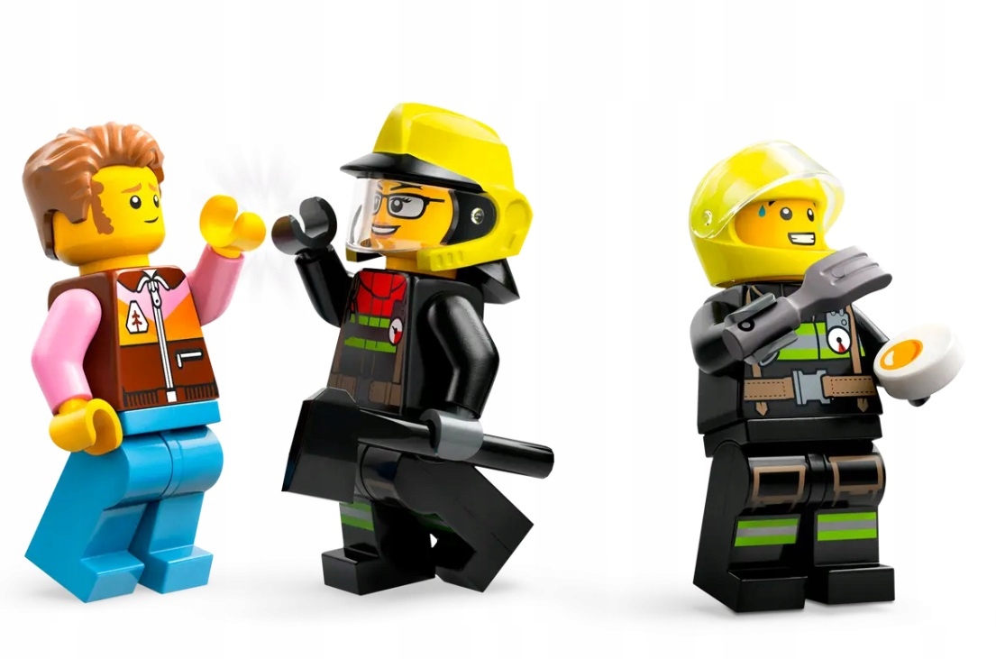 LEGO CITY Terenowy wóz strażacki z łodzią ratunkową 60412 klocki 301 el. Numer produktu 60412