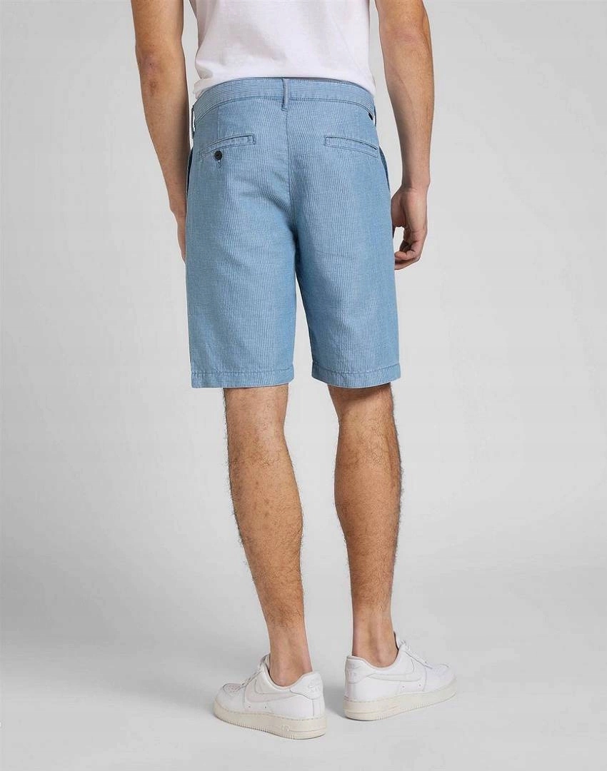 Pánské kraťasy Lee Regular Chino Short Light Stripe L70TSRWT W30