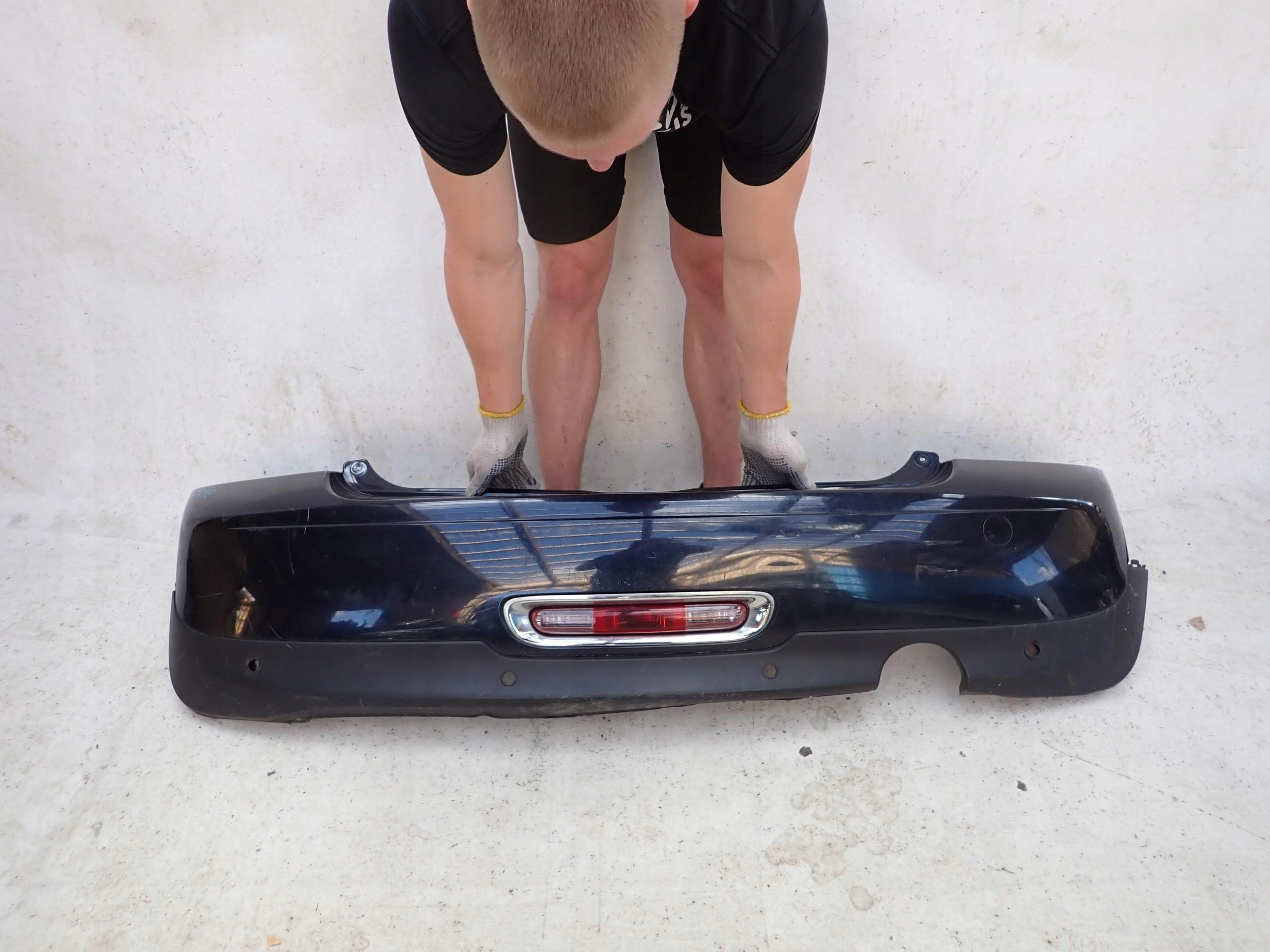 MINI COOPER II R56 LIFT 10- bumper rear part rear PDC
