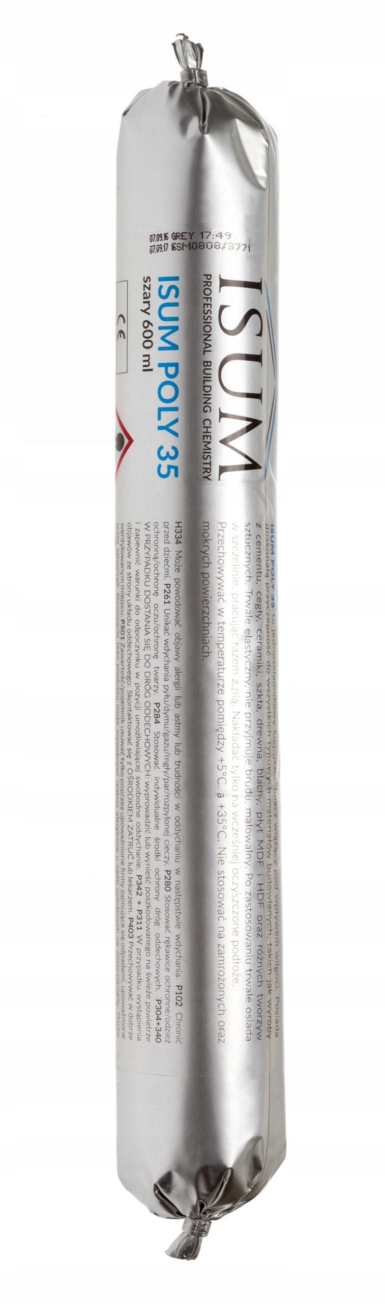 ISUM POLY 35 – Uszczelniacz poliuretanowy 12x600ml