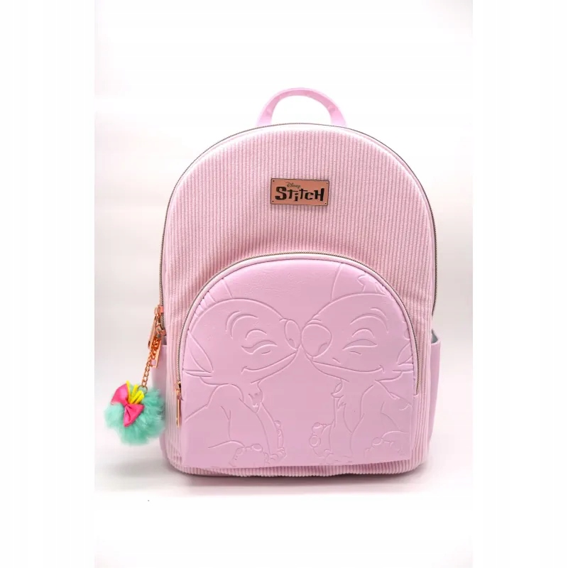 Stitch & Angel Růžový batoh '32x25x14 cm'