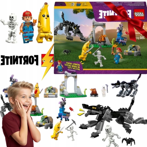 Klocki Lego Fortnite 77075 Skórek I Iskra Obóz Klocki Na Urodziny