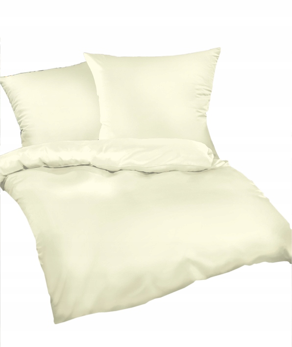 Pościel bawełniana 140x200 poduszka jasiek ecri