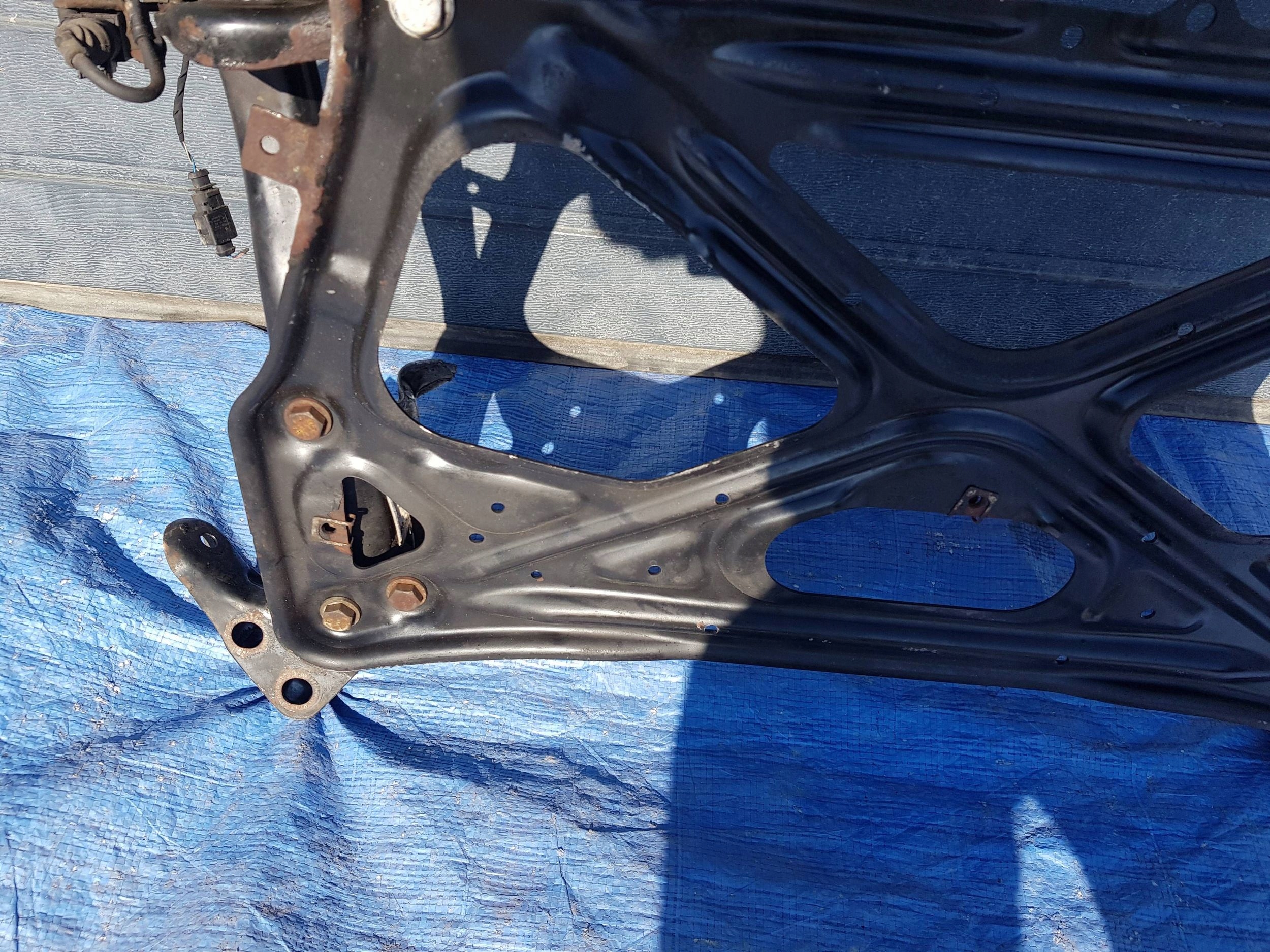 axle beam of the engine subframe front subframe front AUDI A8 D4
