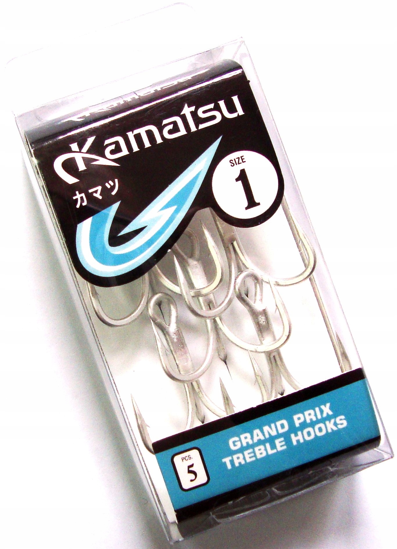 5x Kotwice Kotwiczki spiningowe Kamatsu Grand Prix 5 szt. rozmiar 04