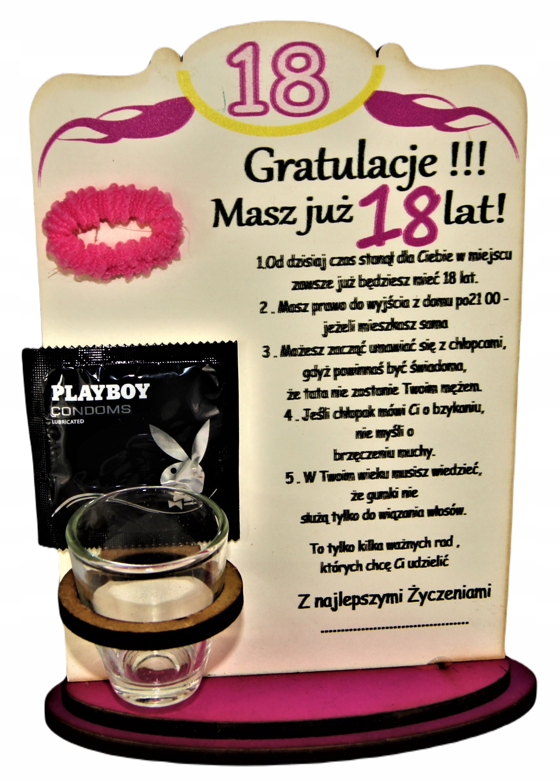 

Śmieszny 18 Urodziny Kobiety Gratulacje