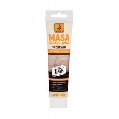 

Masa szpachlowa do drewna 150 g Biała Dragon