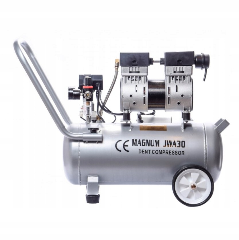 KOMPRESOR BEZOLEJOWY SPRĘŻARKA MAGNUM JWA 30 ALUMINIUM 150l/min cichy Marka Magnum