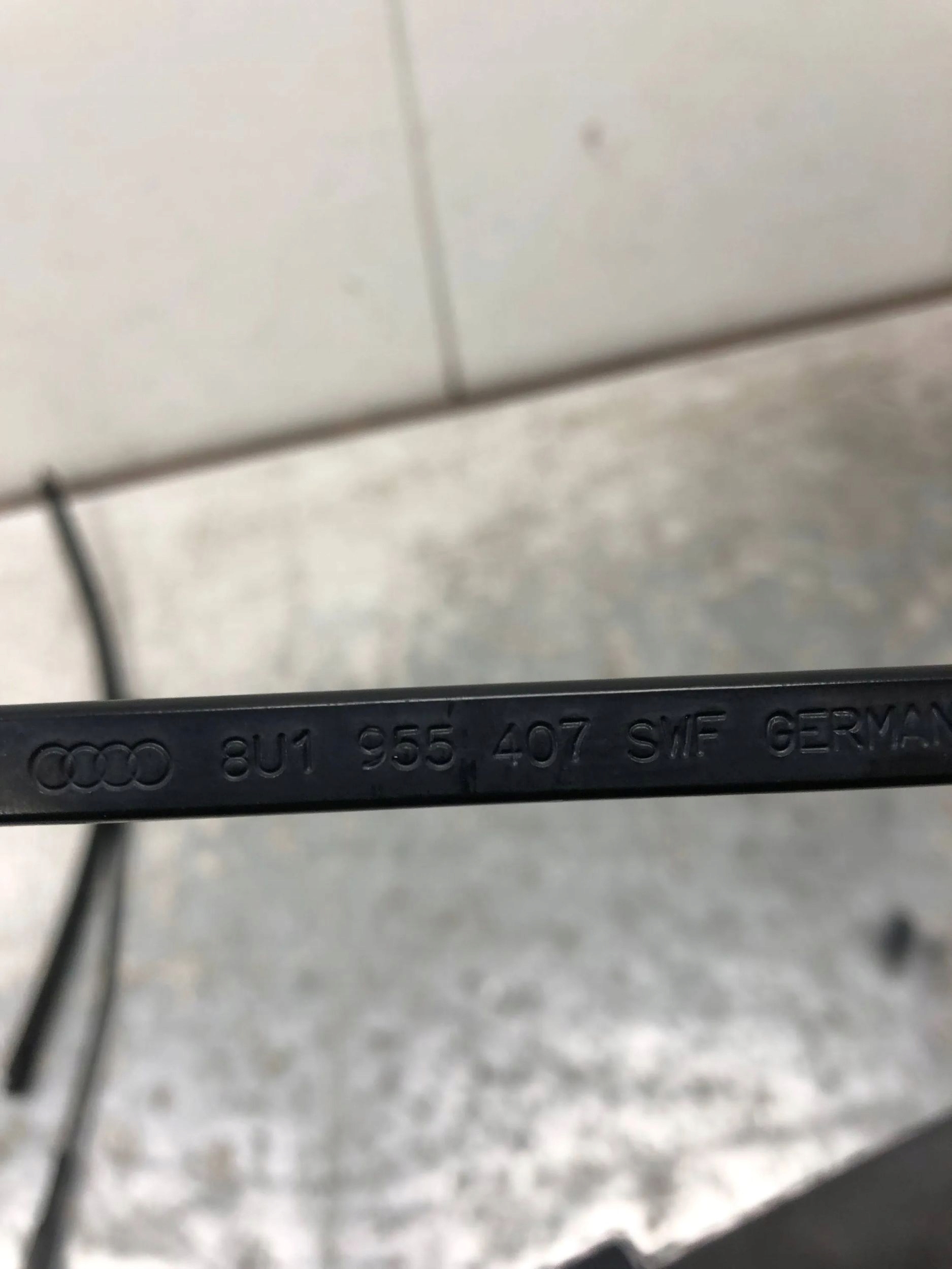 Bracci tergicristallo AUDI Q3 8U 8U1955408 8U1955407