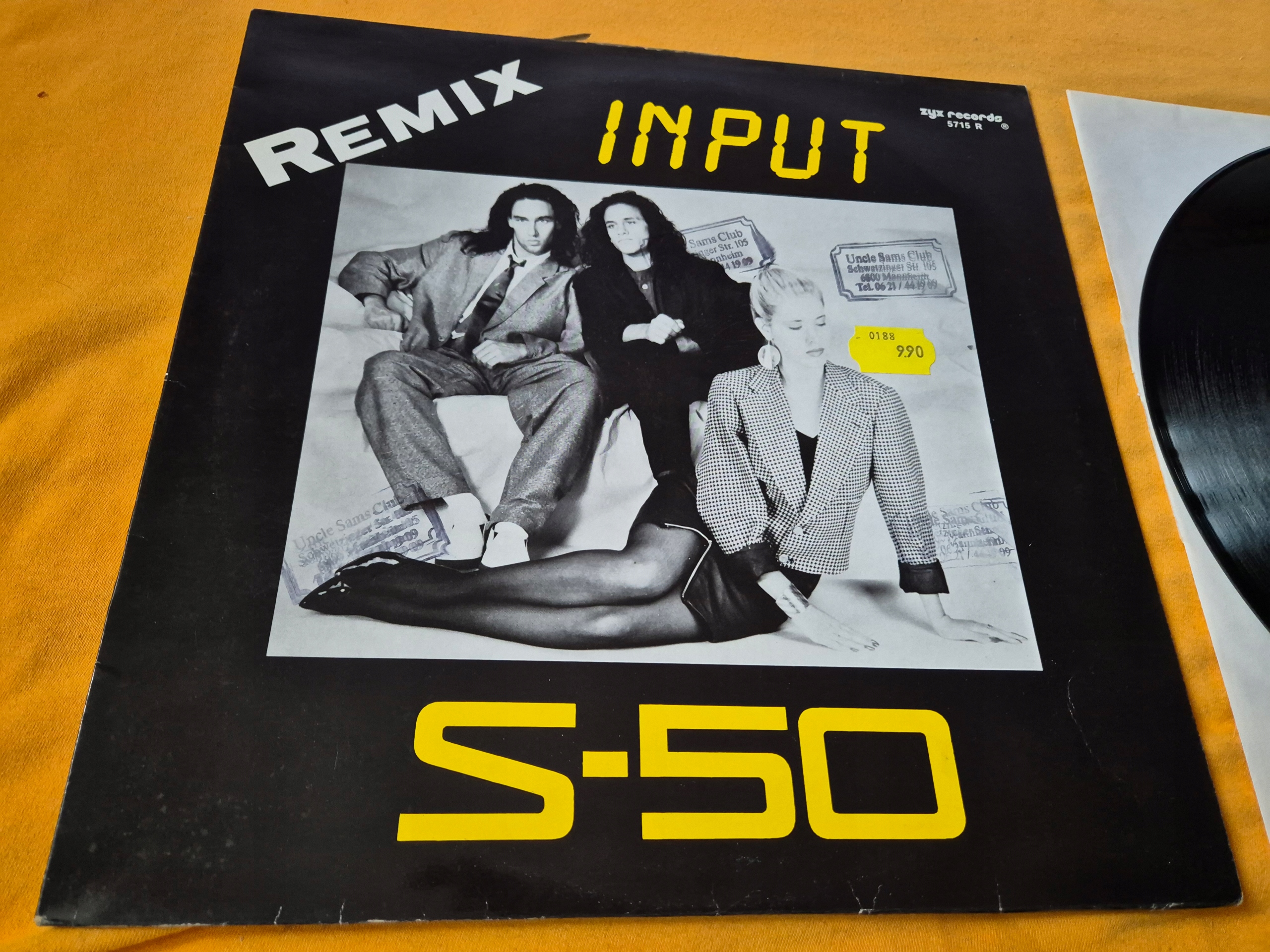 S-50 – Input (Remix) /C7/ Ger.1987/ 12