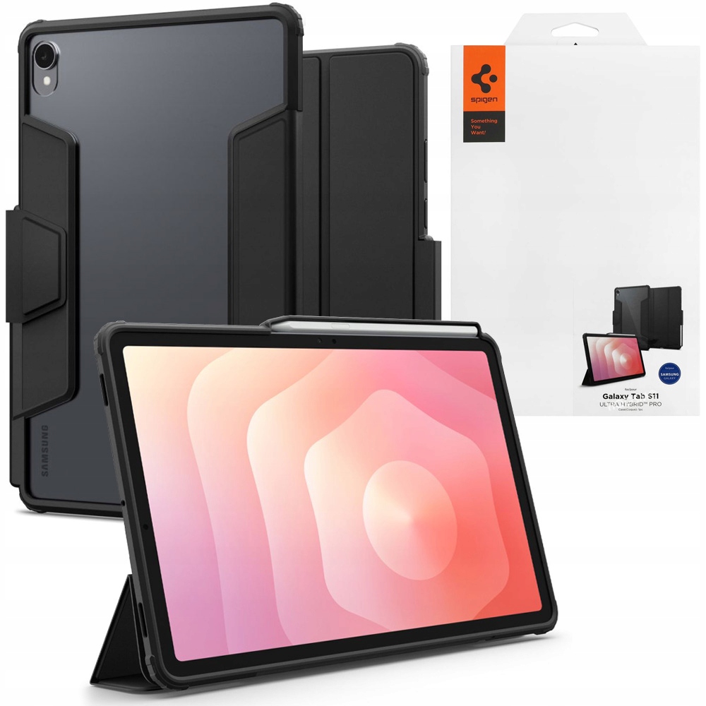 Ochranné puzdro pre Samsung Galaxy Tab S11, Spigen, otvárateľné puzdro