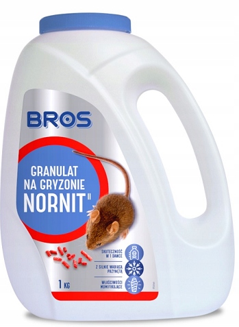 

Bros Nornit Granulat Na Gryzonie 1KG