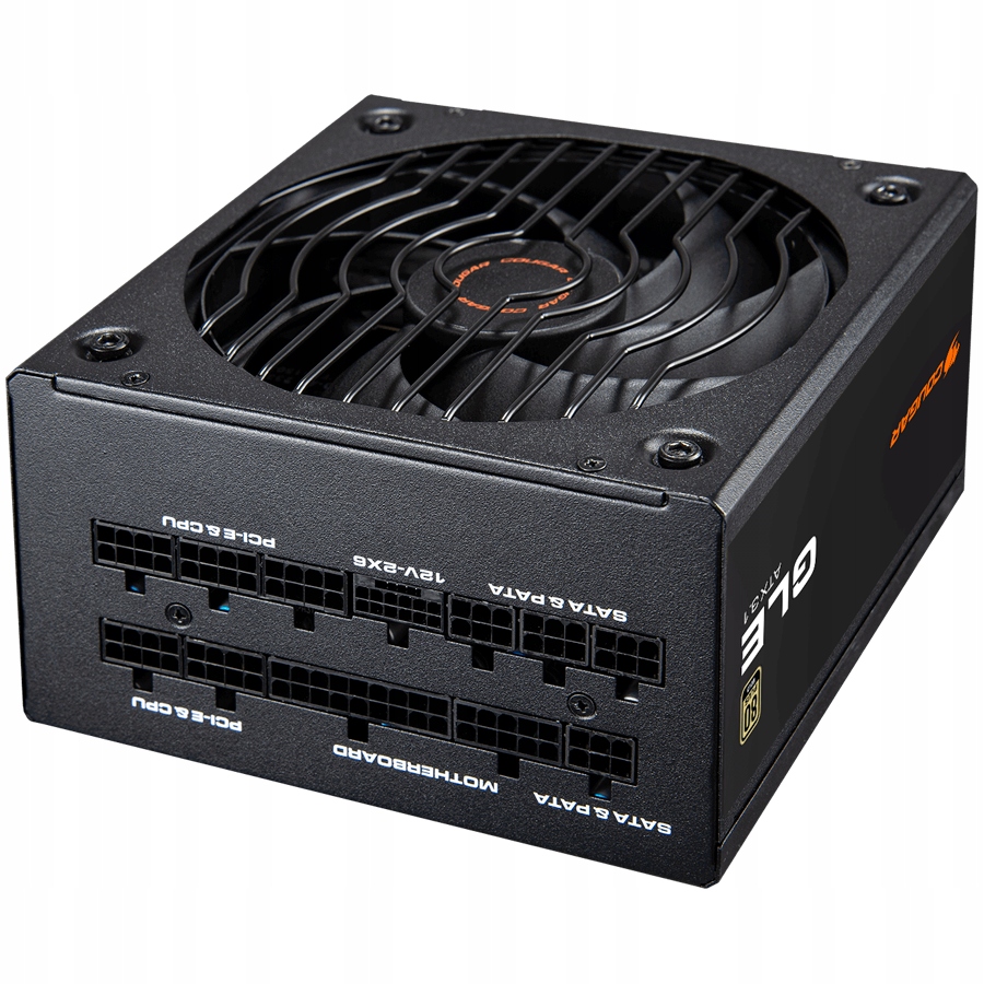 COUGAR Zasilacz GLE 1200, 80 Plus Gold, 1200W, Konstrukcja modułowa — 6