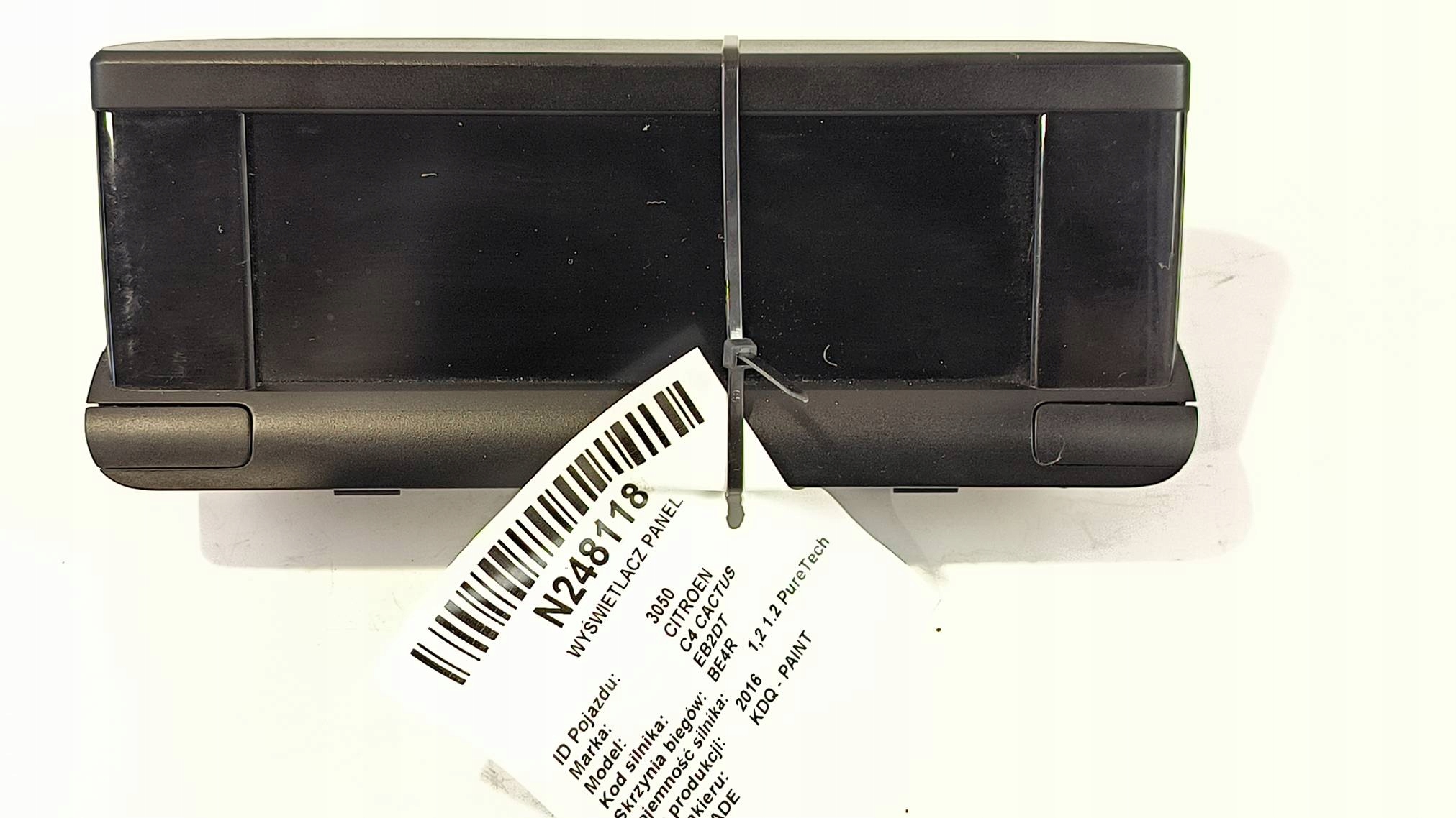 display PANEL 9813854080 CITROEN C4 CACTUS