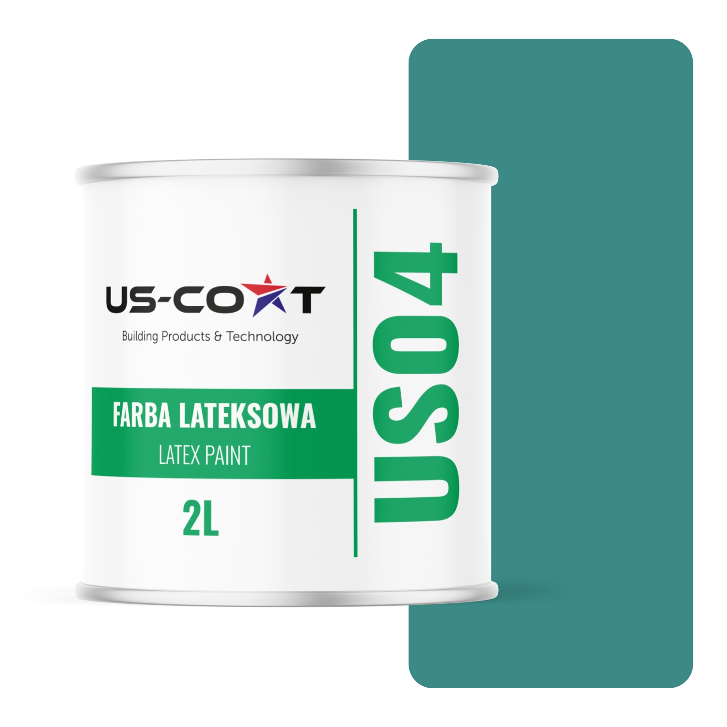 Barva Barva Tyrkysová Tmavá H1421 2L Matná Na Stěny Strop