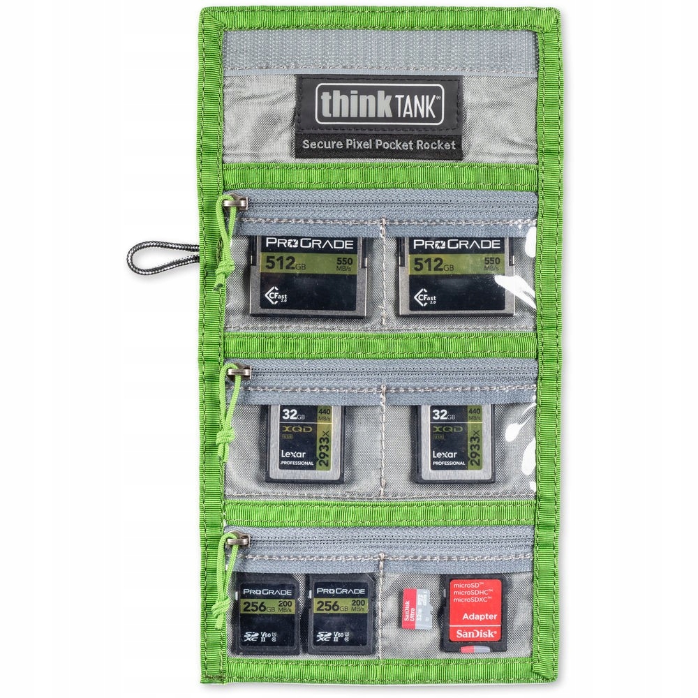 Etui ThinkTank Secure Pocket Rocket Green EAN (GTIN) 874530002328