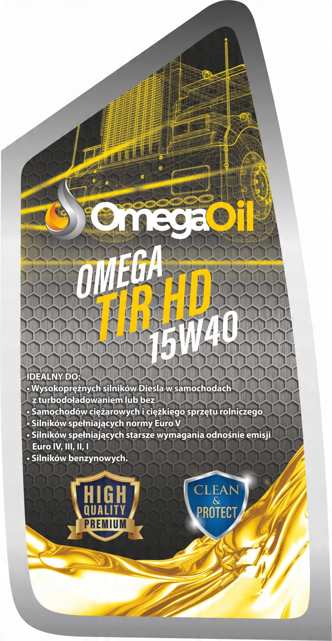

Olej Silnikowy Turdus Shpd Omega Tir Hd 15W40 20L