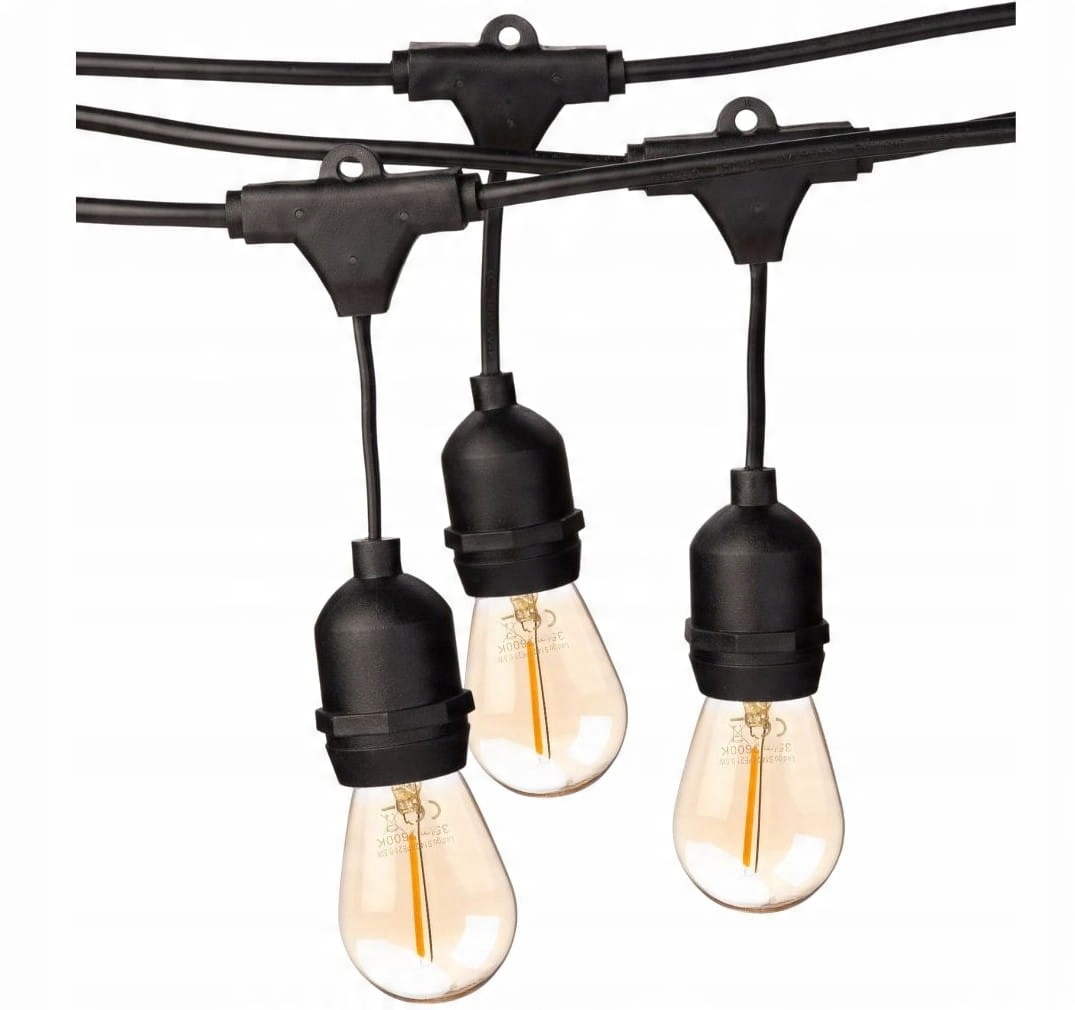 

Girlanda ogrodowa zwieszana 10m 20 żarówek Led Amb