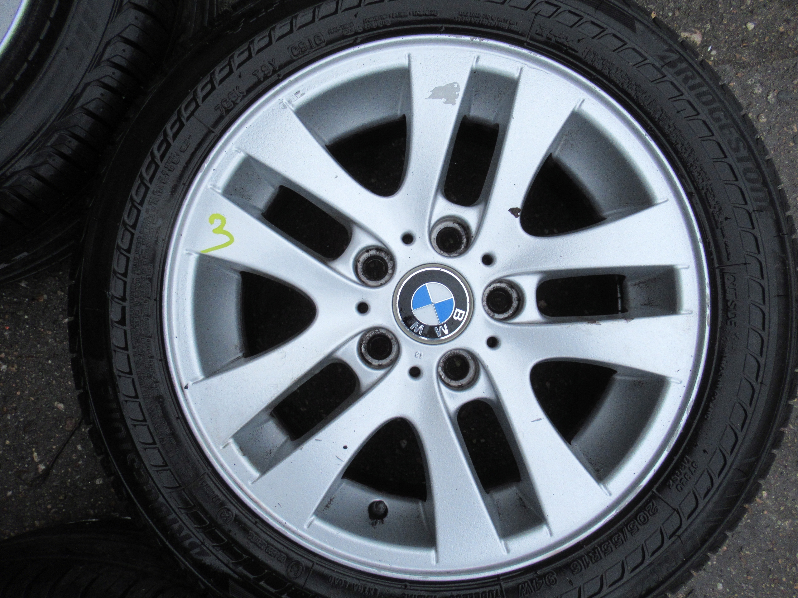 BMW E90 E91 discs aluminium disc 16 KPL