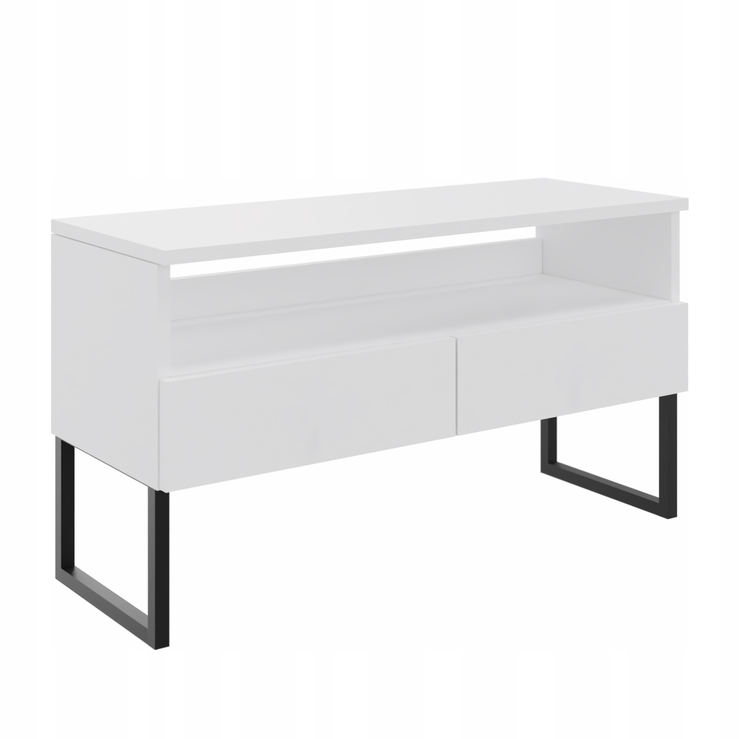 Konzolový Stolek, stolek, Rtv komoda s nožičkami, click-on, šířka 100 cm