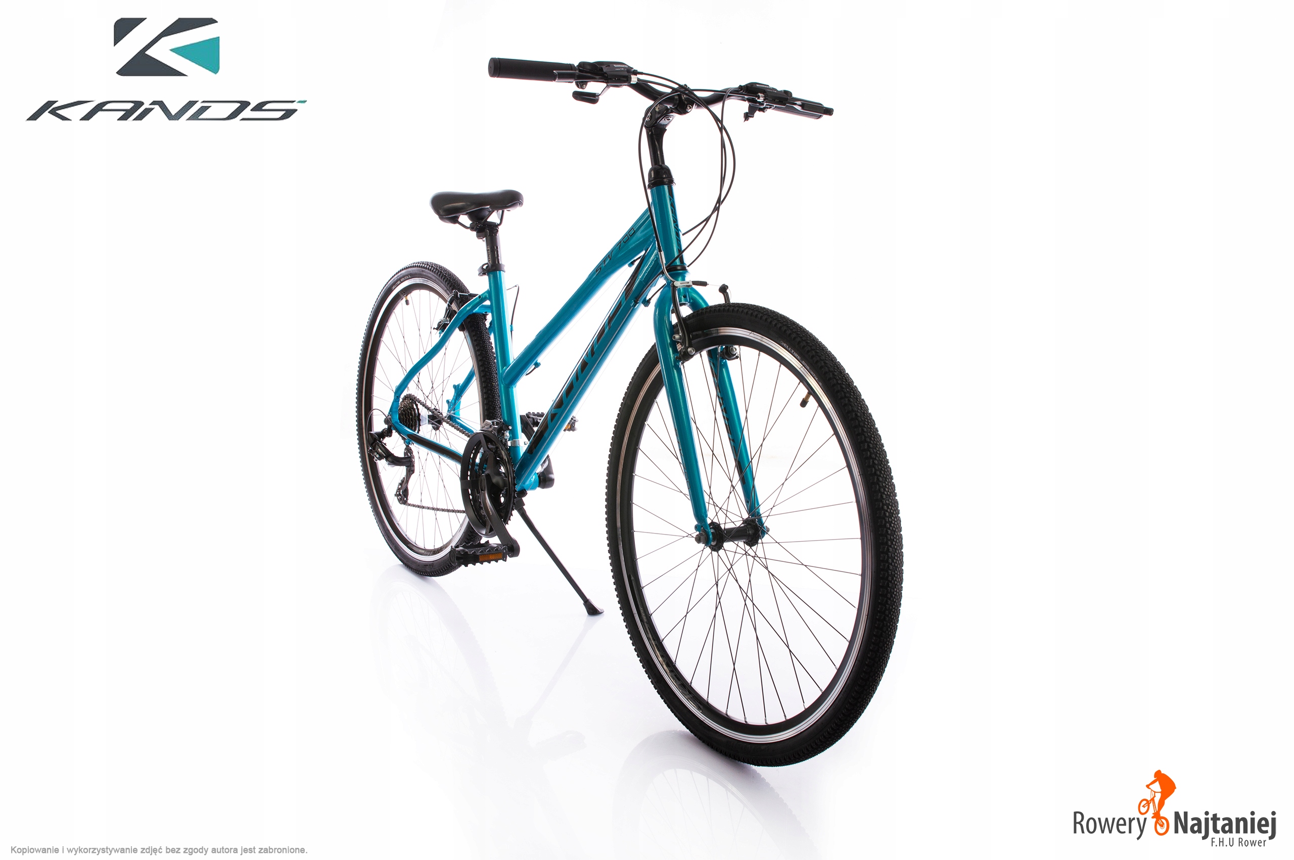 ROWER CROSS DAMKA KANDS STV 700 D19 turkus 2022 Marka Kands