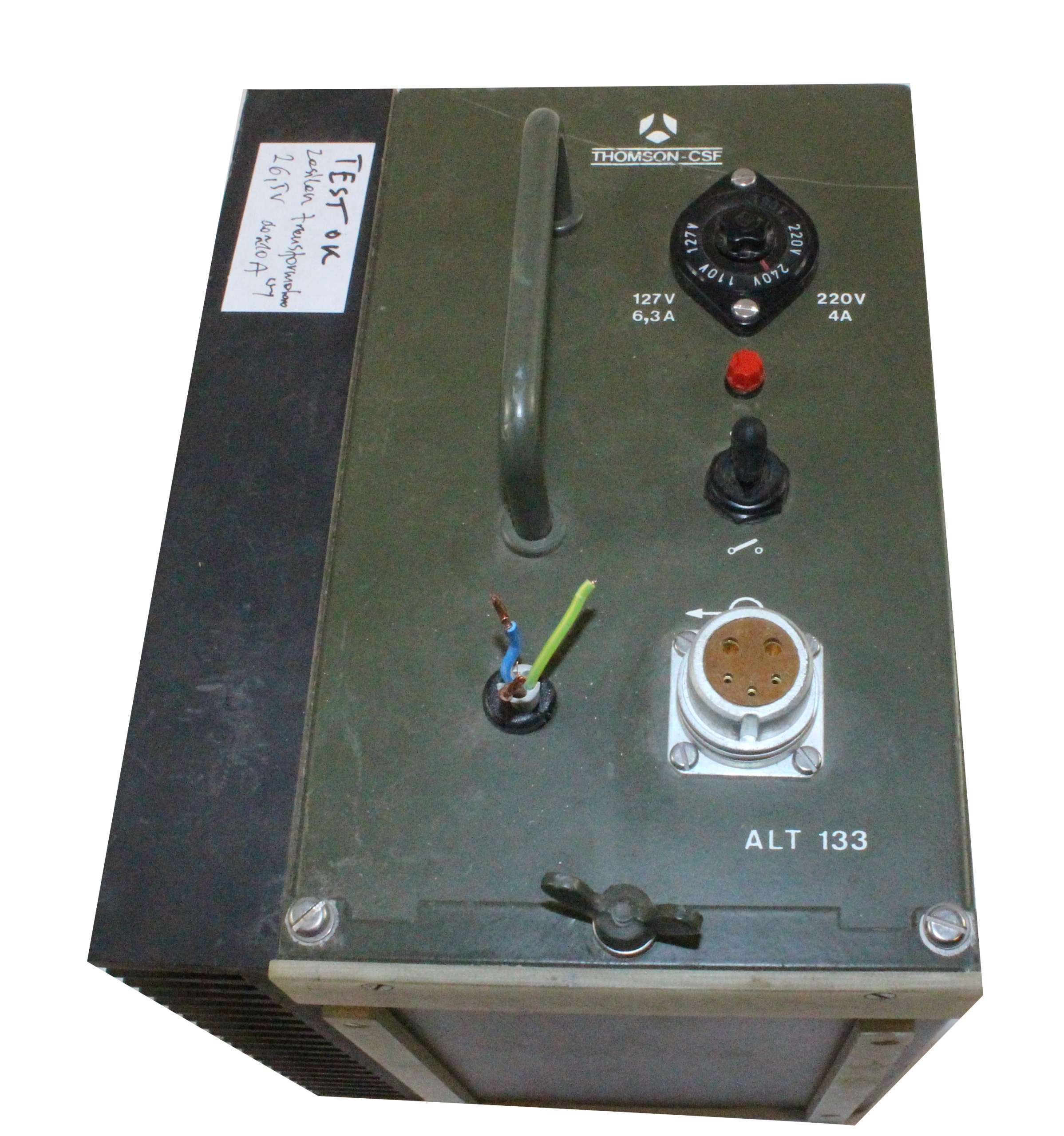 Zasilacz transformatorowy 26,5V 10A THOMSON BA-517A