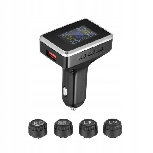 Автомобиль TPMS охранная сигнализация 12V монитор