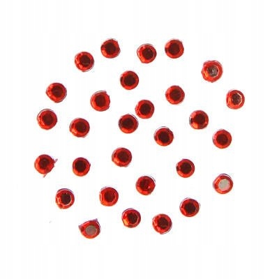 Cyrkonie na paznokocie Czerwone