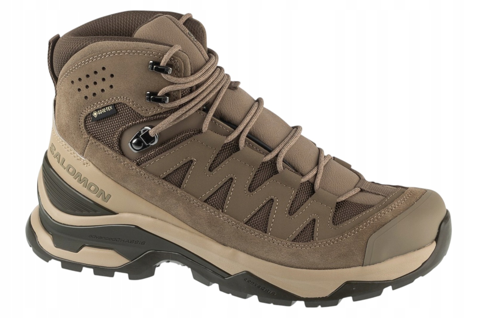 Salomon Quest Echo Gtx [41 1/3] Buty Trekkingowe Męskie Tkanina Brązowy