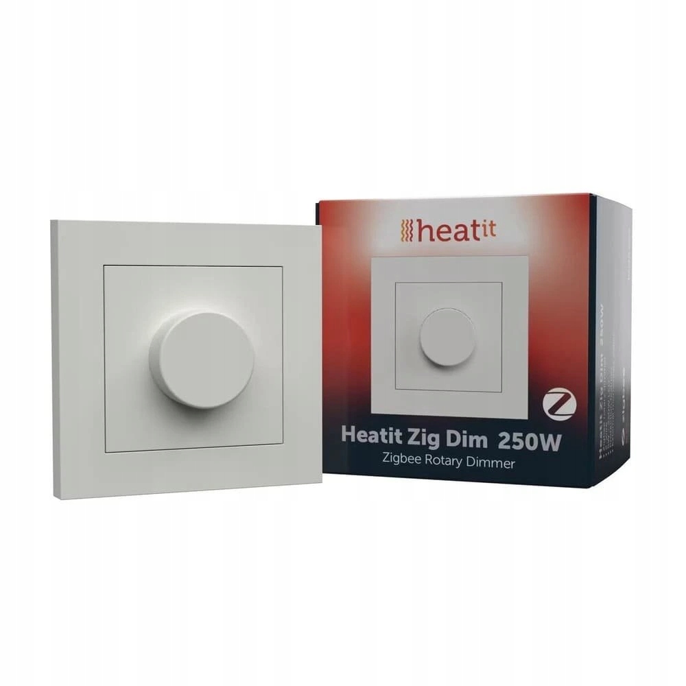 Heatit Zig-Dim Otočný Zigbee stmievač