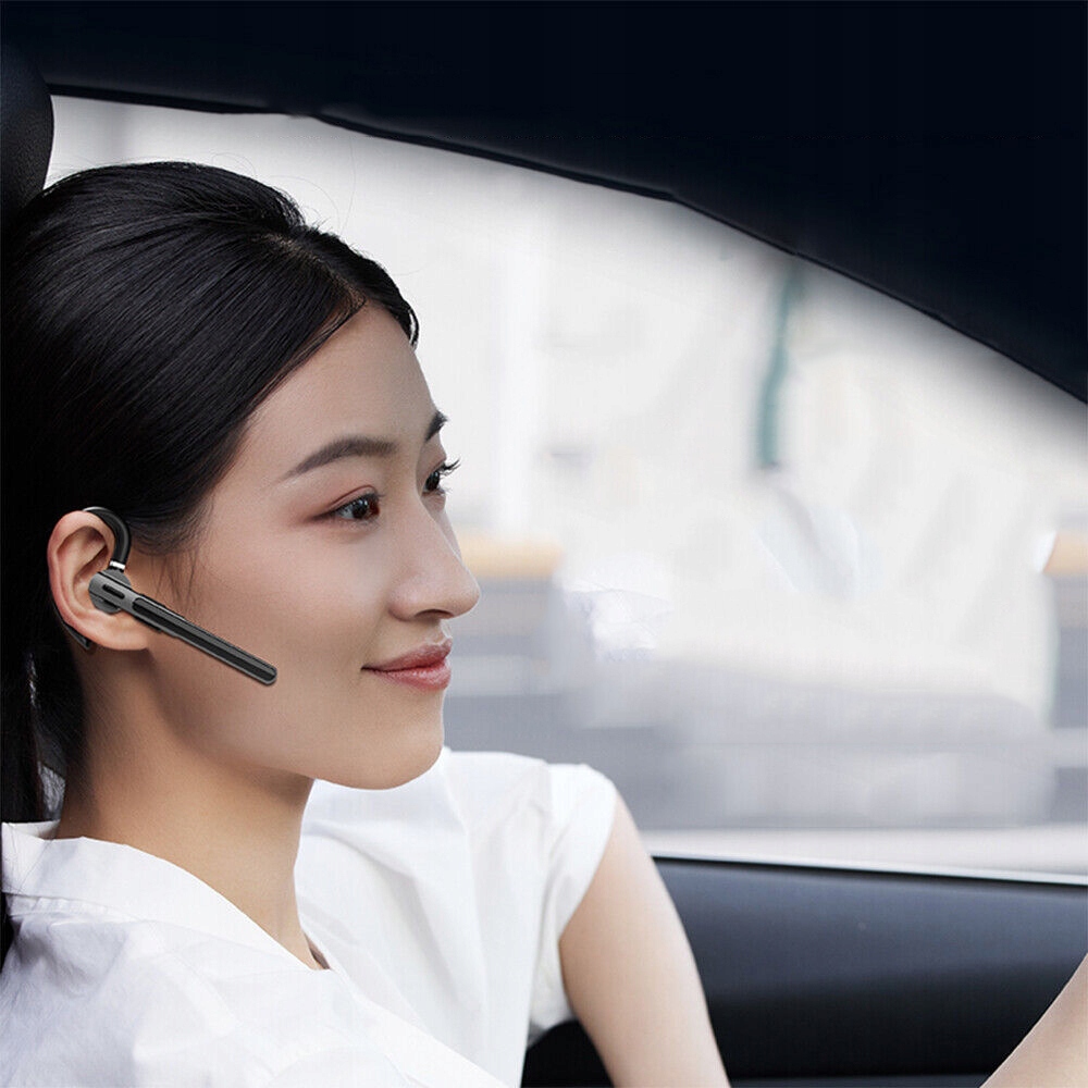 BEZPRZEWODOWY ZESTAW SŁUCHAWKOWY BLUETOOTH, SŁUCHAWKI DOUSZNE, BIZNESOWE Transmisja sygnału Bluetooth