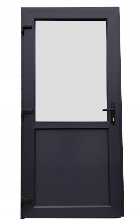 DRZWI ZEWNĘTRZNE PCV SKLEPOWE BALKONOWE NA WYMIAR