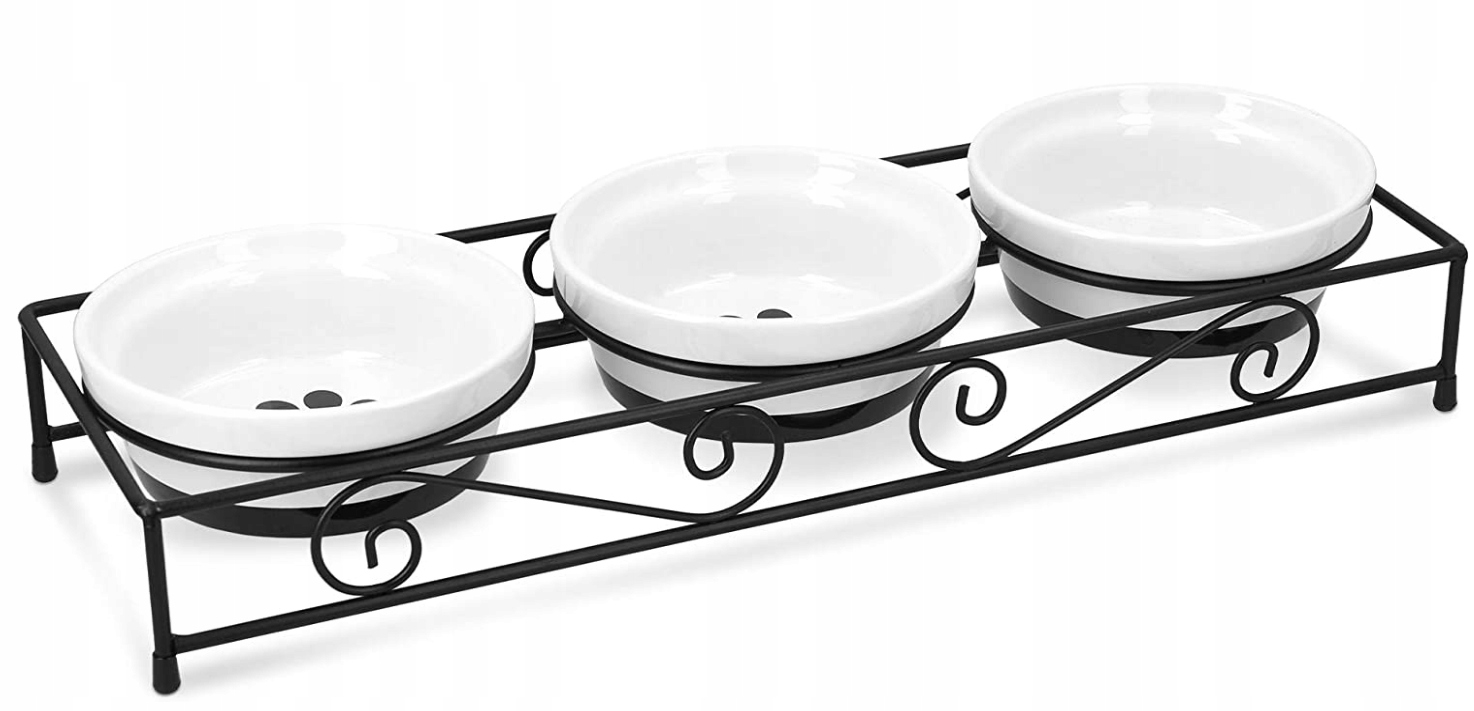 Levně Kovový stojan misky 960 ml