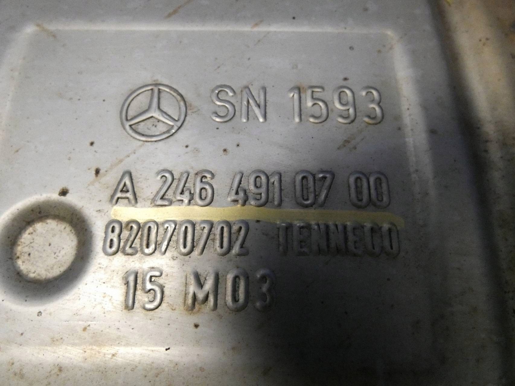 MERCEDES CLA W117 silencieux arrière échappement KONCOWKI de l'échappement