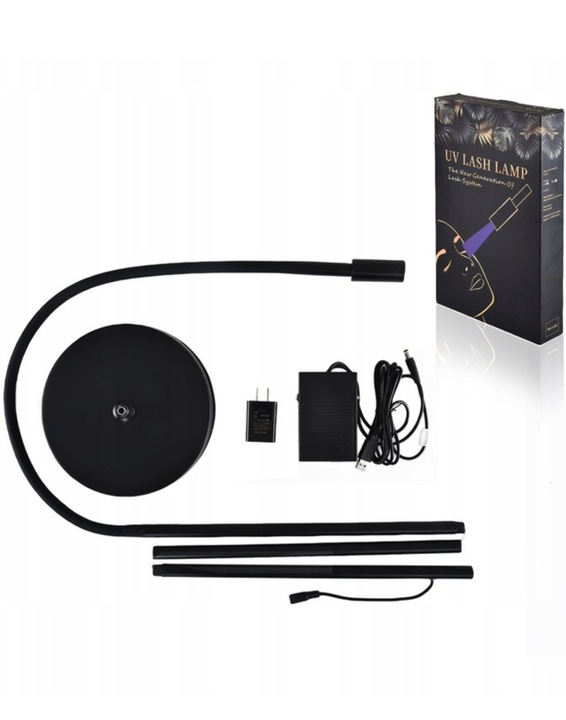 Podłogowa lampa LED UV do rzęs RegMag 5 W z pedałem – powystawowa