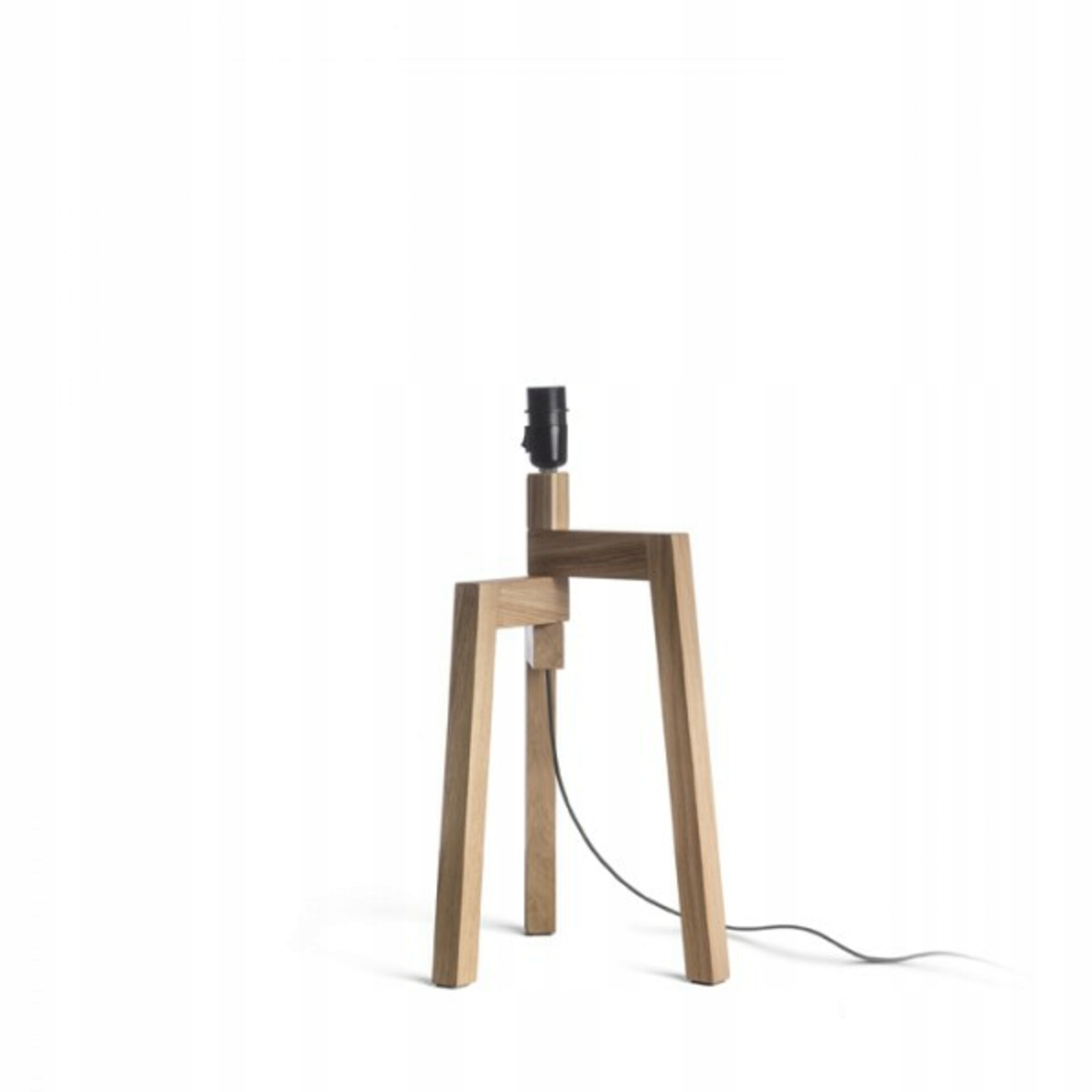 Rendl Woody stolný podstavec dub E27, prírodný minimalistický dizajn 25W