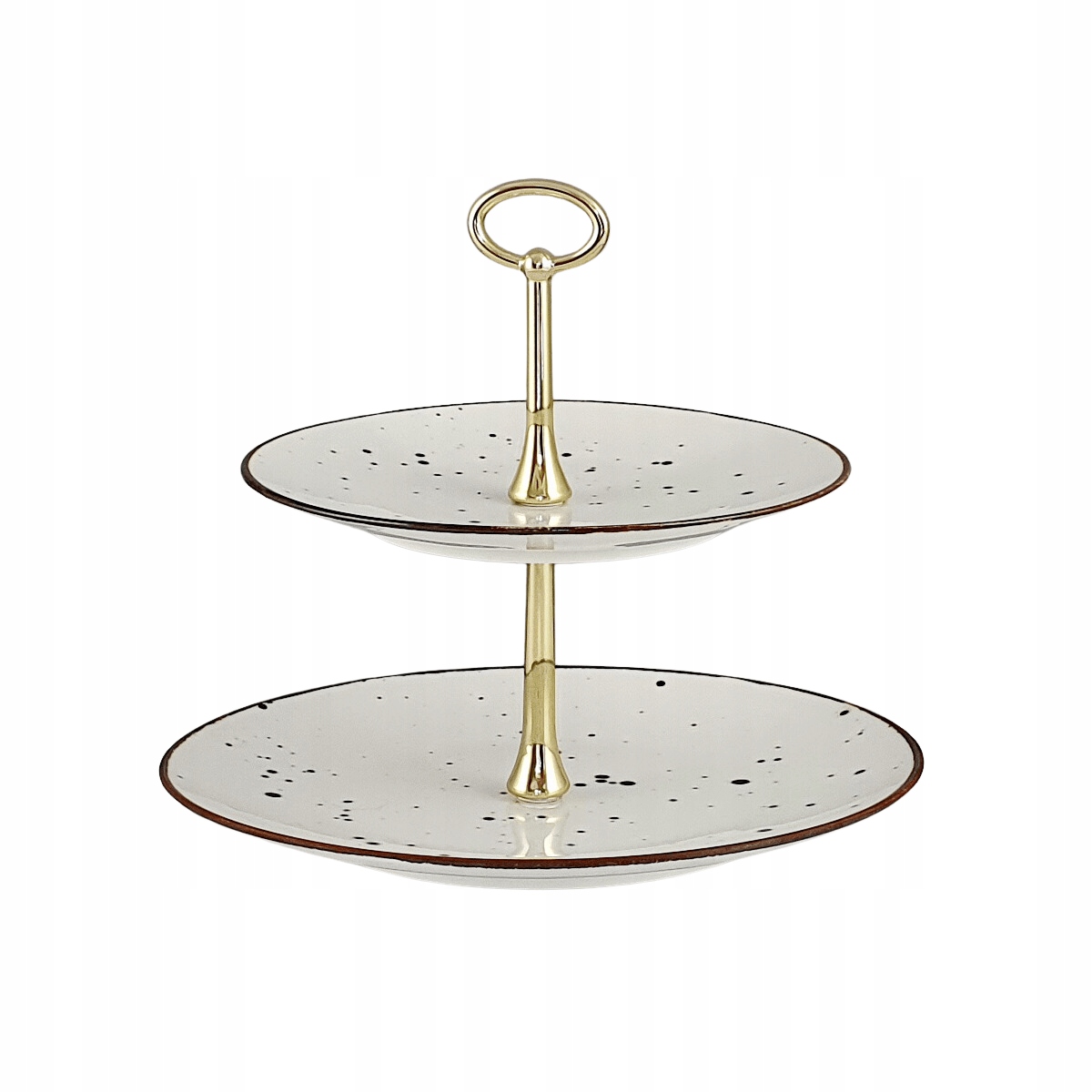 Cottage White Patera/ Etažérka 2. Úrovne Alumina Bogucice