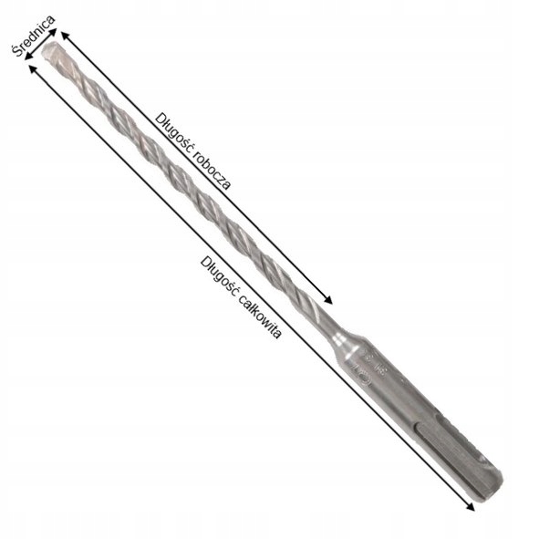 

Wiertło do betonu SDS-Plus Makita B-47525 8x600mm