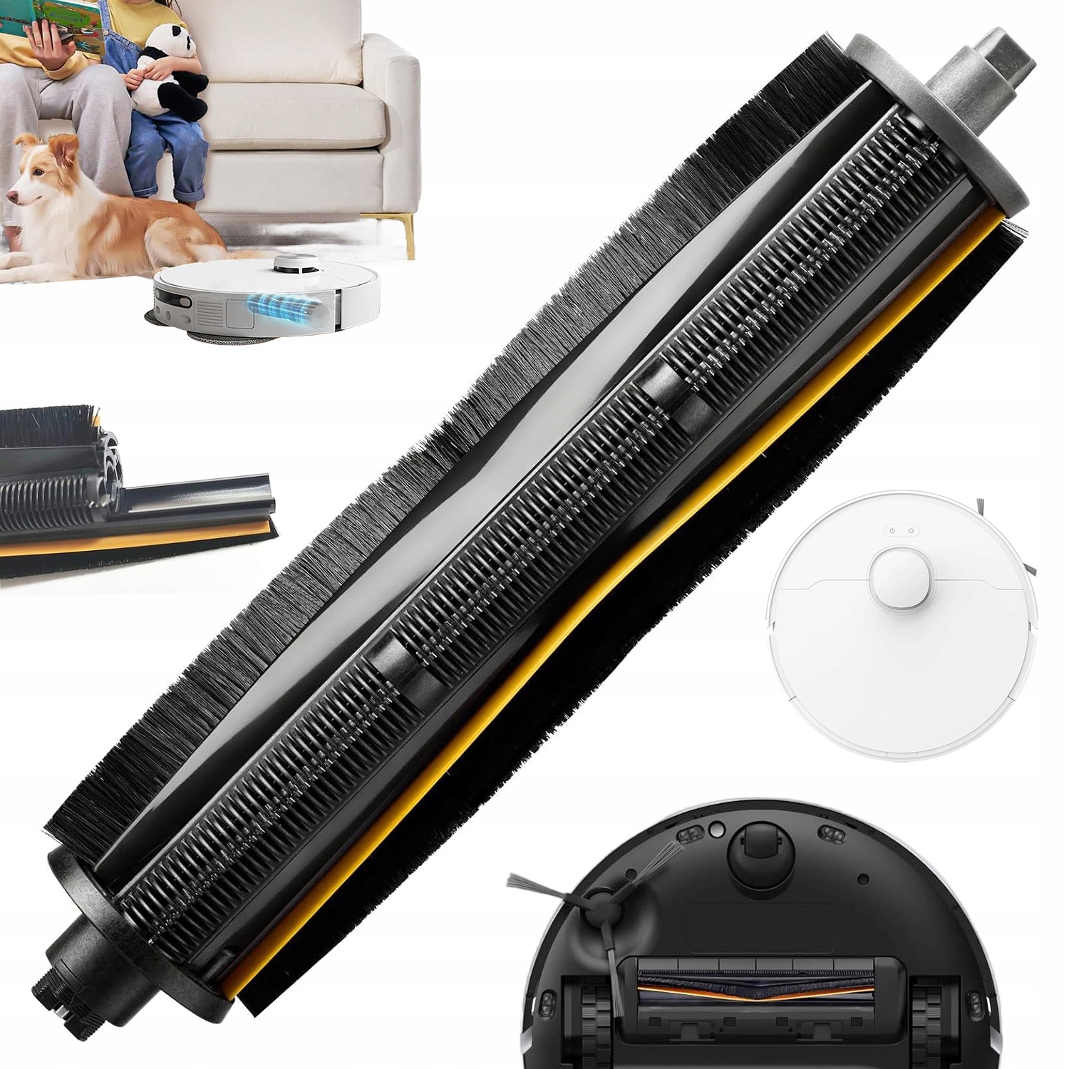 Kartáč Pro Robotický Vysavač X40 Ultra L20 Ultra L10S Kompatibilní Z Řady