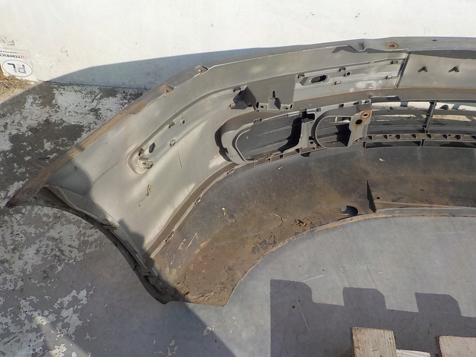 728 SKODA OCTAVIA II bumper front front