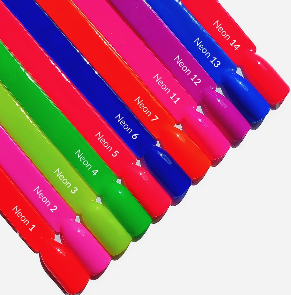 Claresa Neon zestaw cała Kolekcja hybryd 11x