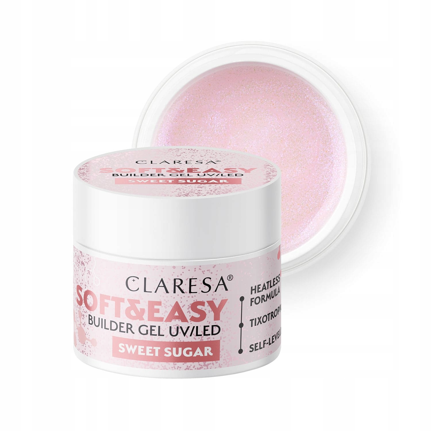 Stavební gel Claresa Soft&Easy Sweet Sugar 90 g