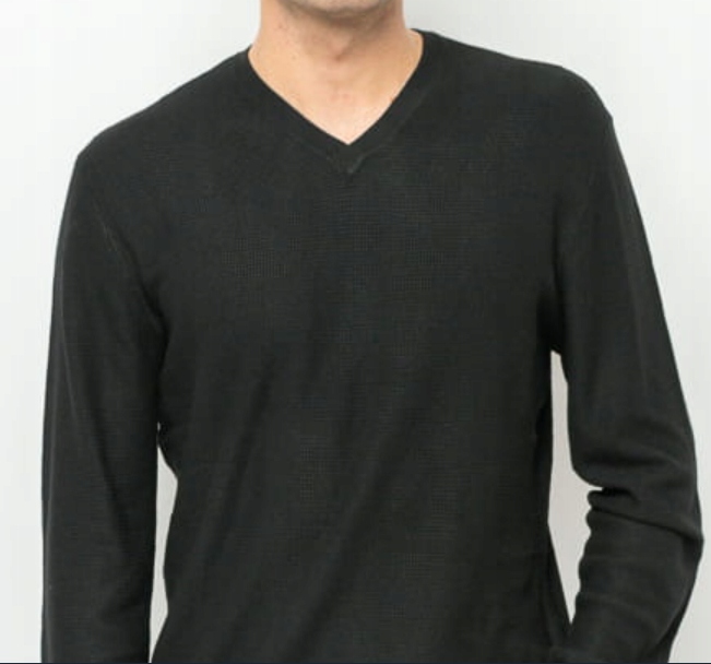 Pánský svetr Armani Exchange černý 6LZM1D ZMW8Z L