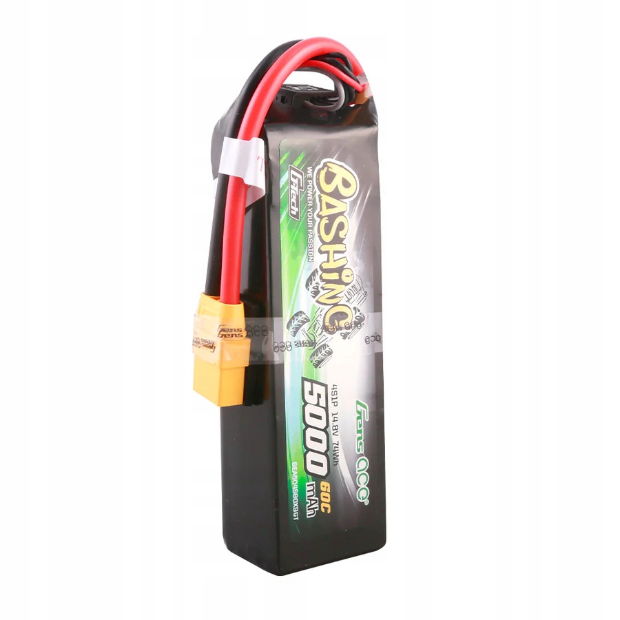 Akumulátor LiPo Gens ace G-Tech 5000mAh 14.8V 60C 4S s konektorem XT90 Série