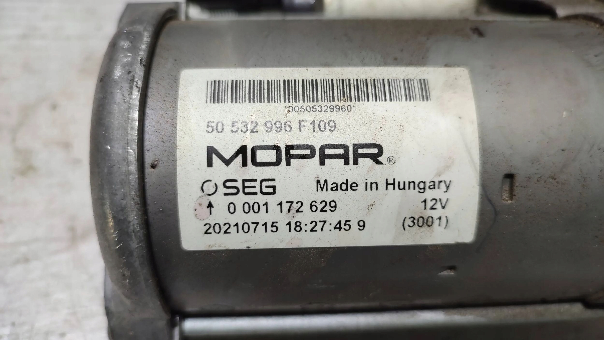 Alfa Romeo Stelvio 2021 starter