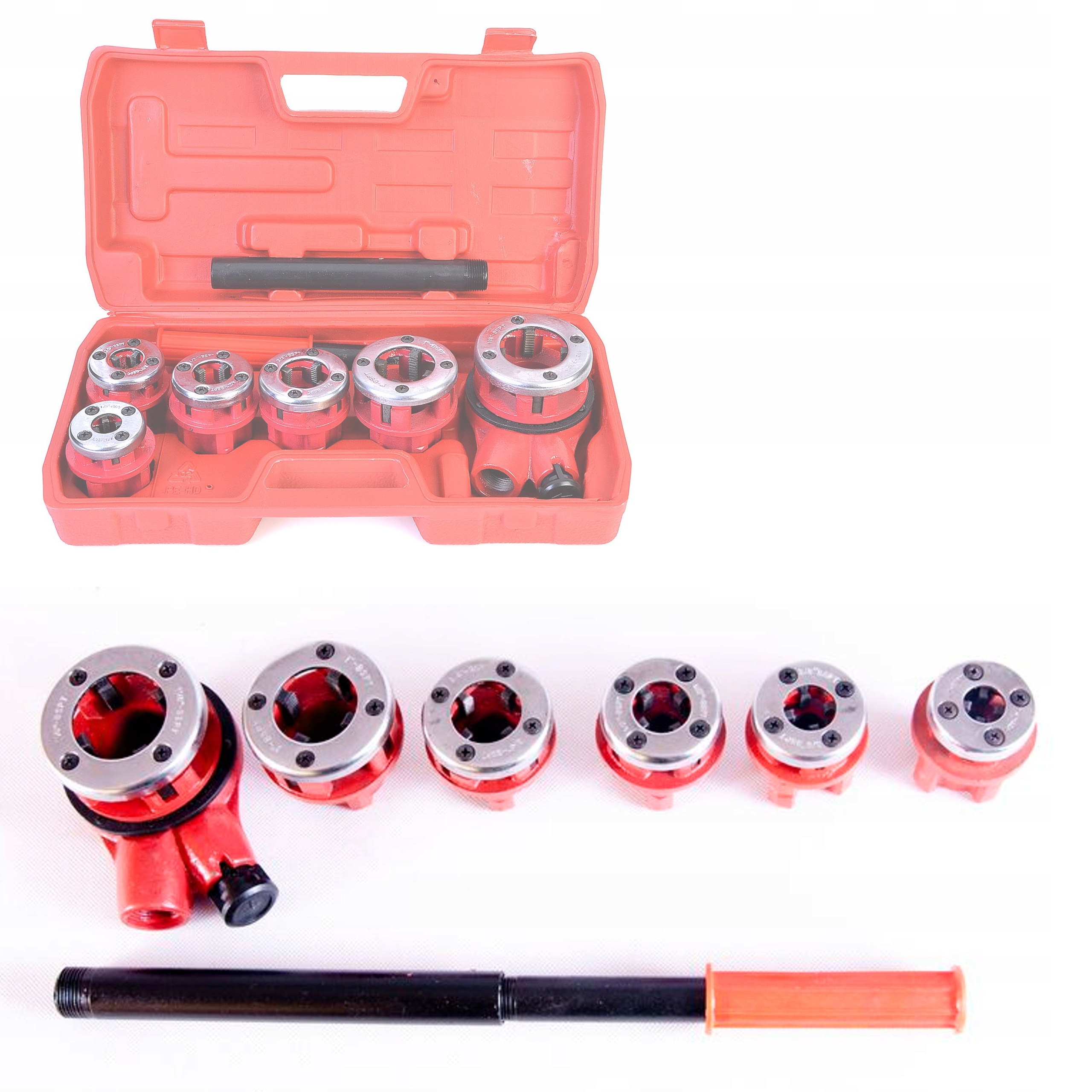 

Gwintownica Rur 1/4 1 1/4 Grzechotką Hydrauliki