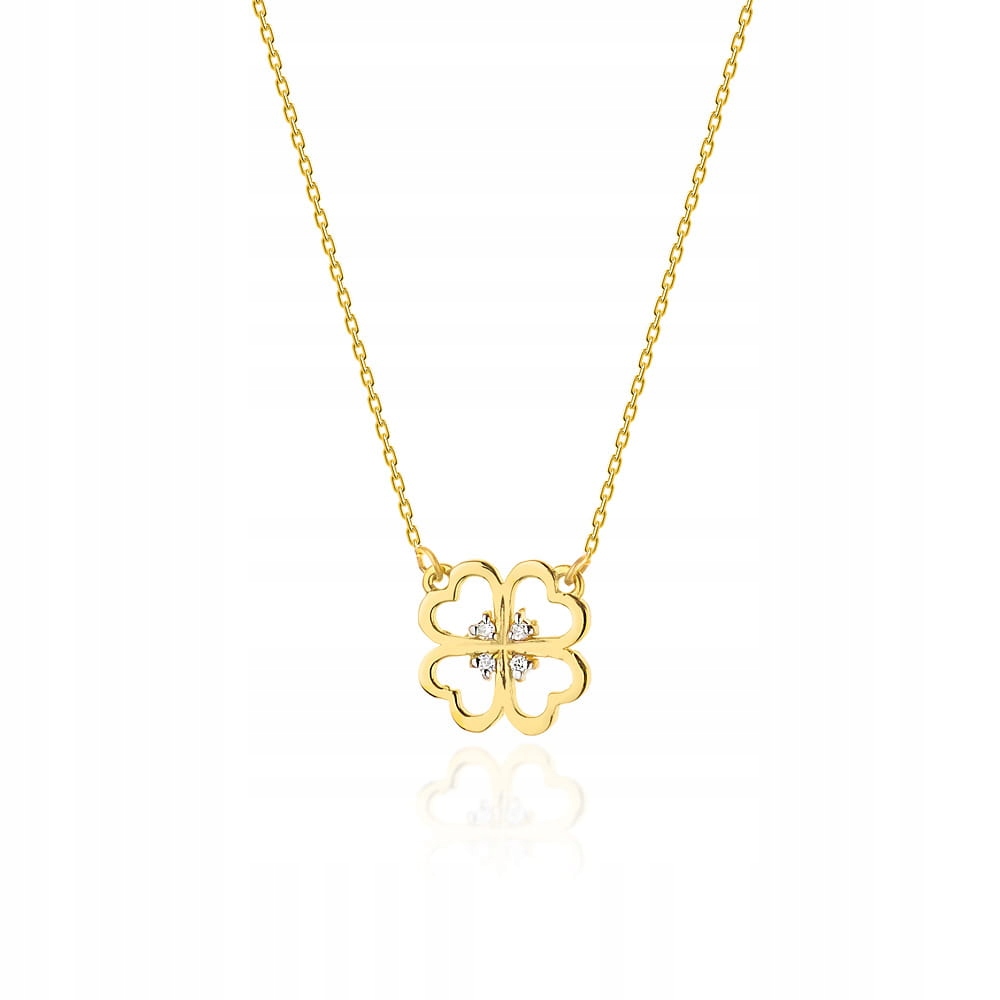 ZŁOTA CELEBRYTKA Z BRYLANTEM pr. 585