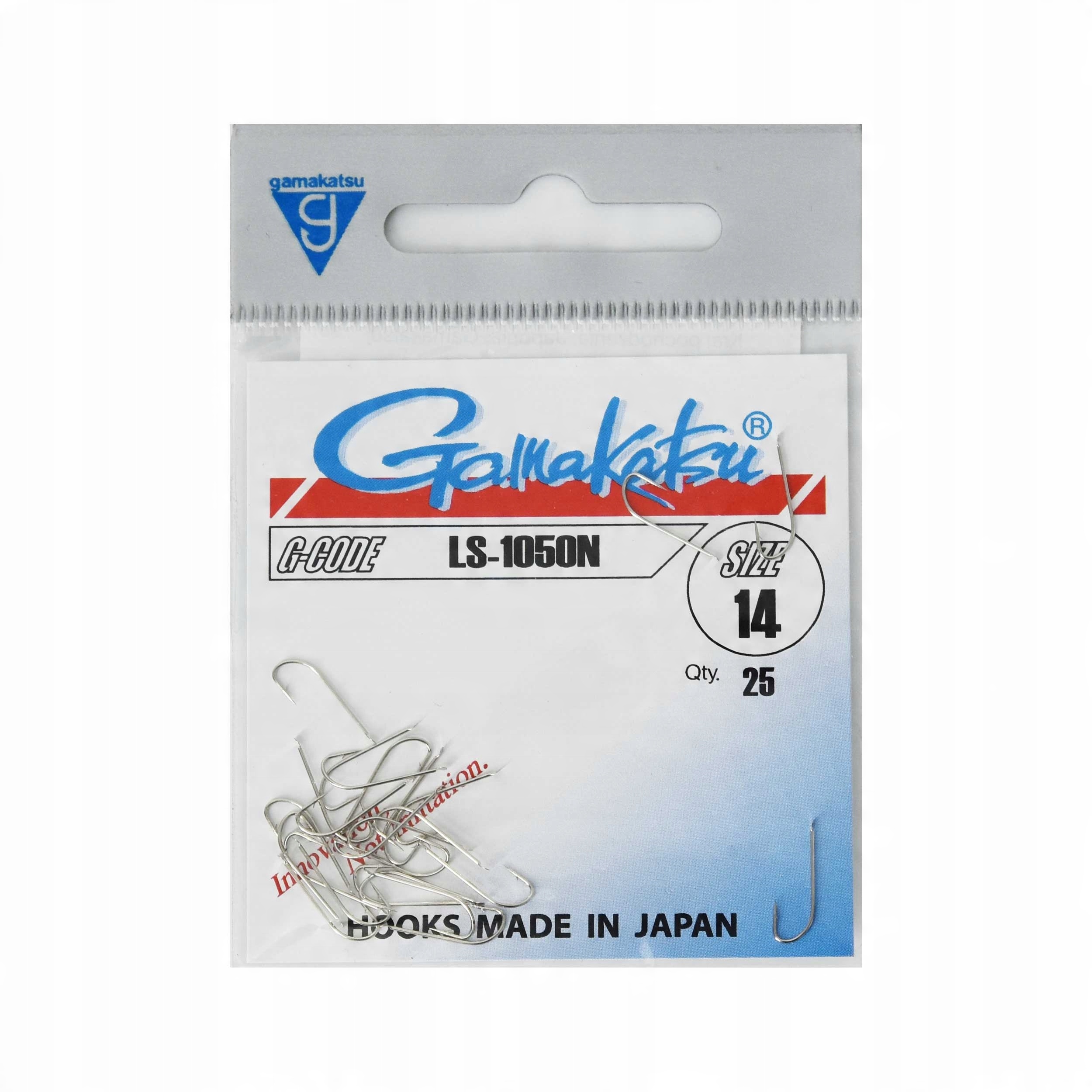 

Haki Gamakatsu 1050N/14 Nickel 1 op