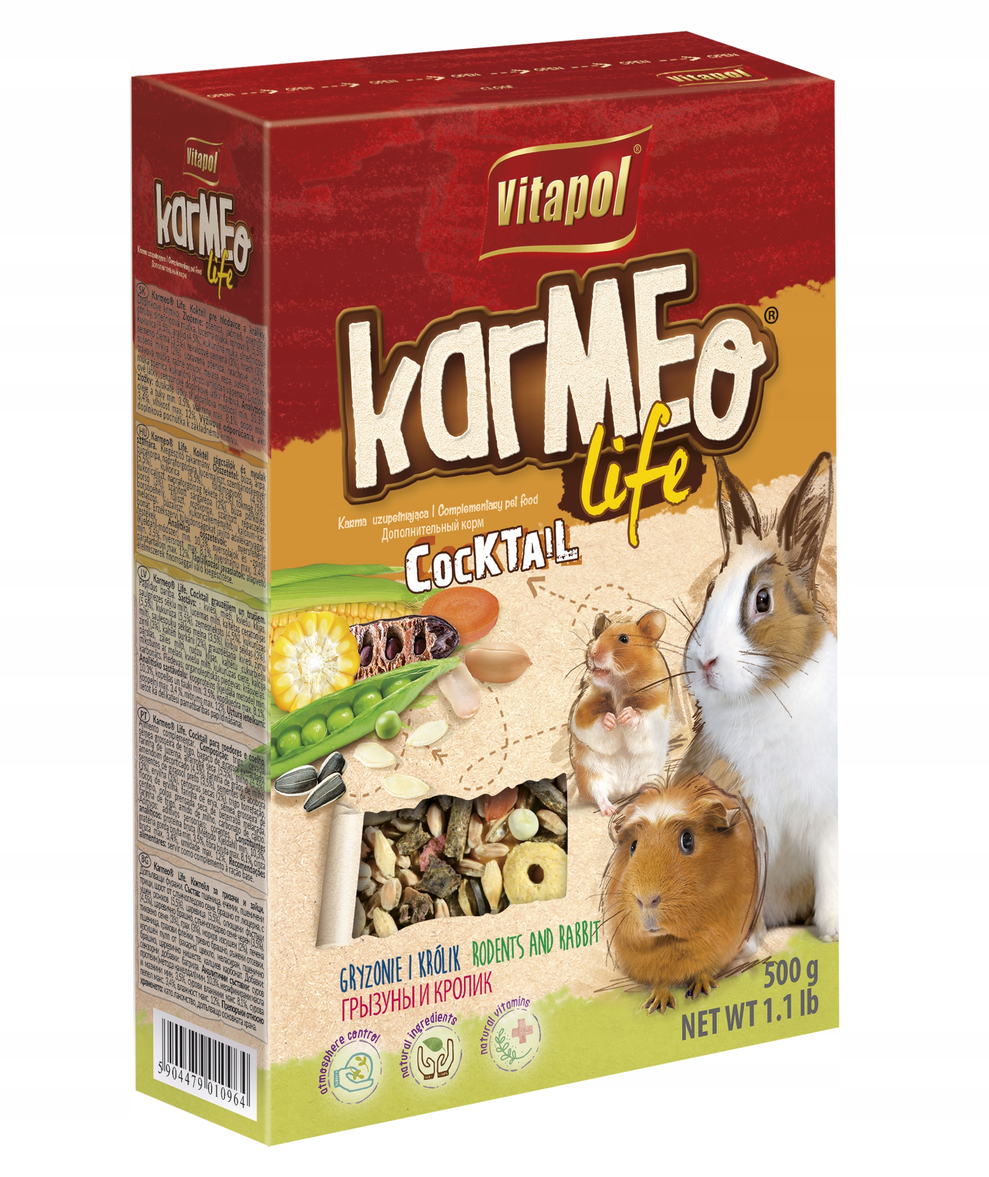 Vitapol Karmeo POKARM dla gryzoni COCTAIL 500g.